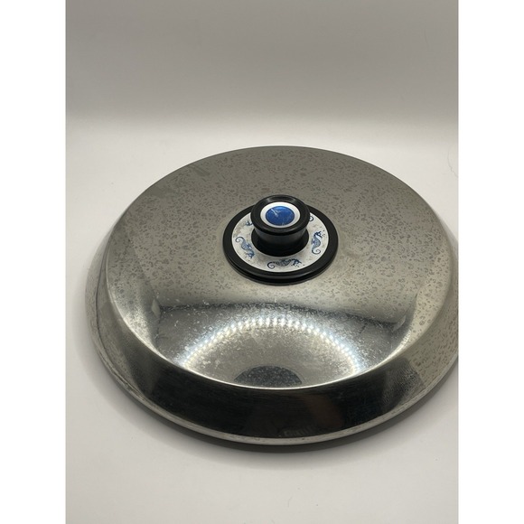 Revere Ware Replacement Lid‎ Neptune Series Seahorses Logo 9 3/4"Stainless Steel - Picture 5 of 6